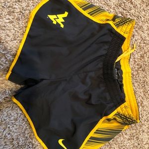 West Virginia mountaineers dry fit shorts